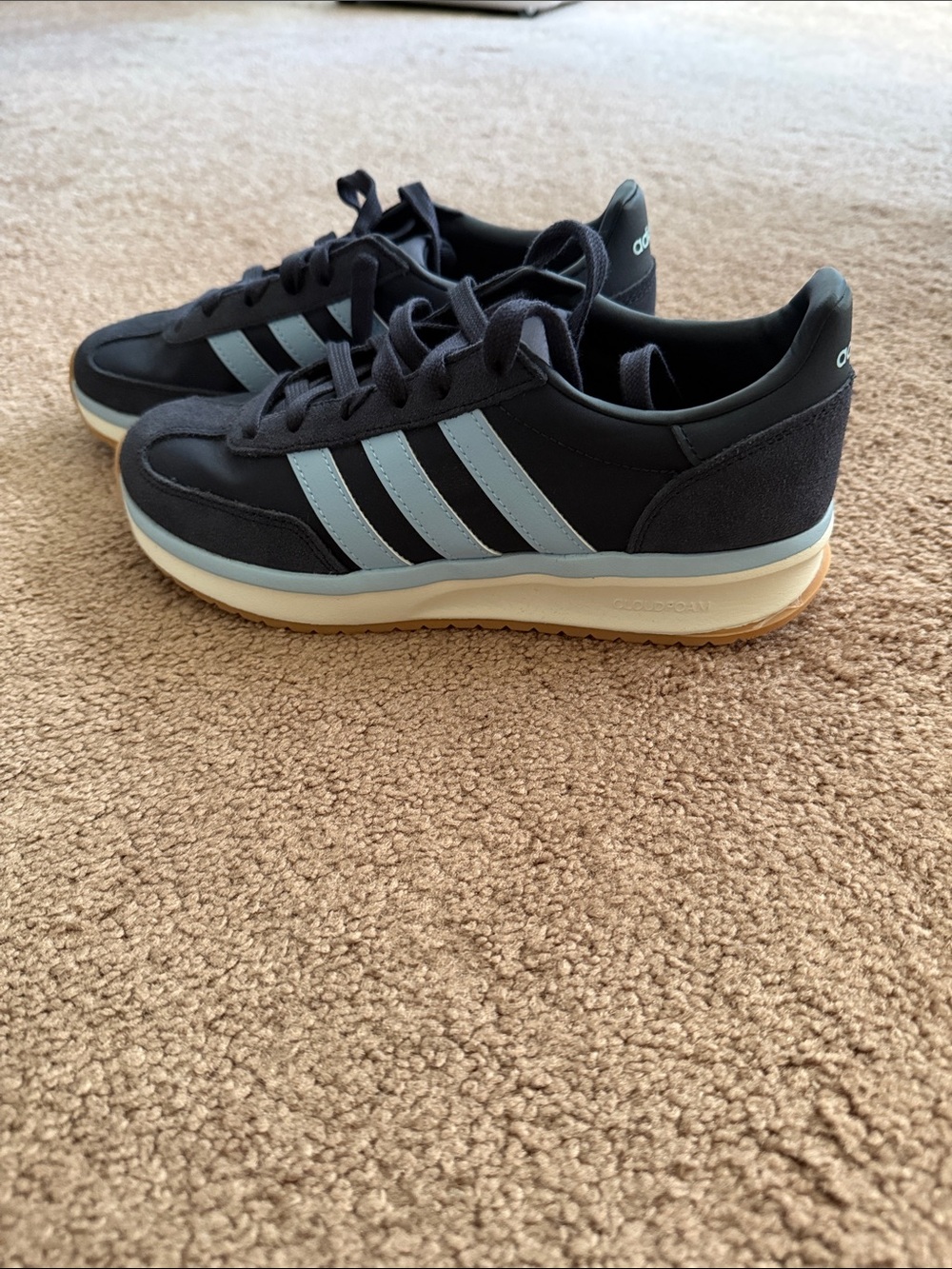 adidas Women’s Dark Navy and Light Blue Shoes - NEW!